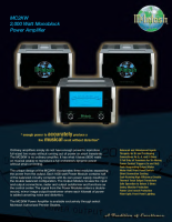 McIntosh MC-2KW - Brochure 